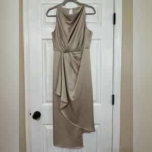 Champagne Lena evening dress size S